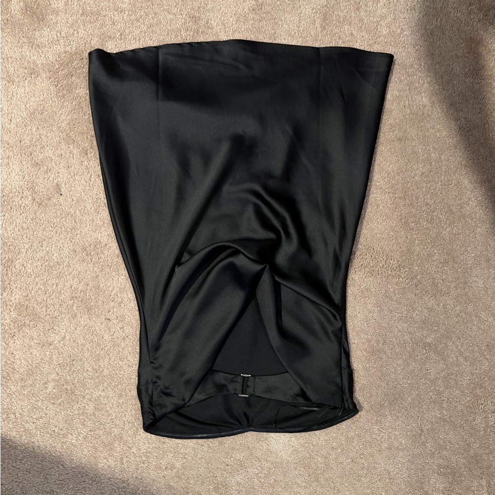 Black Satin dress